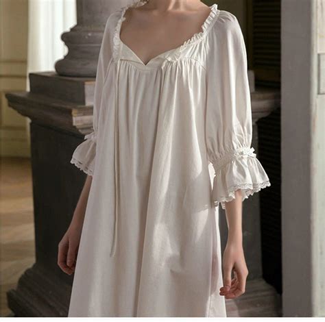 vintage style nightdress|old fashioned nightdress.